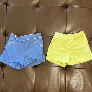 Janie and Jack 2T Toddler Shorts